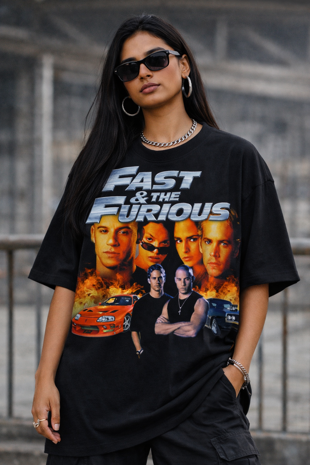 Fast And Furious Unisex Oversized Classic T-Shirt