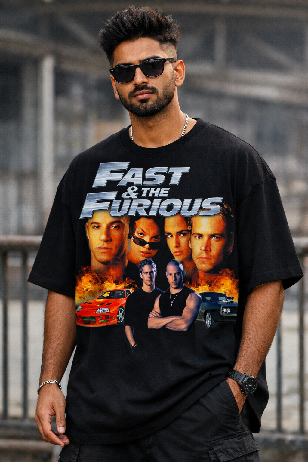 Fast And Furious Unisex Oversized Classic T-Shirt