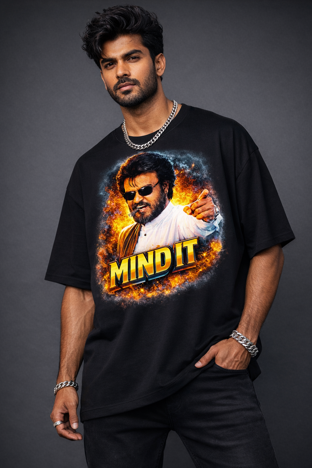 Mind It Unisex Oversized Classic T-Shirt