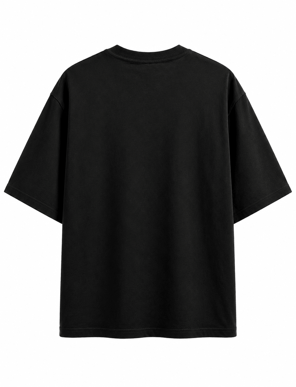 Metallica Ride The Lightning Unisex Oversized Graphic T-Shirt Black Electric Gothic Lettering Design Back