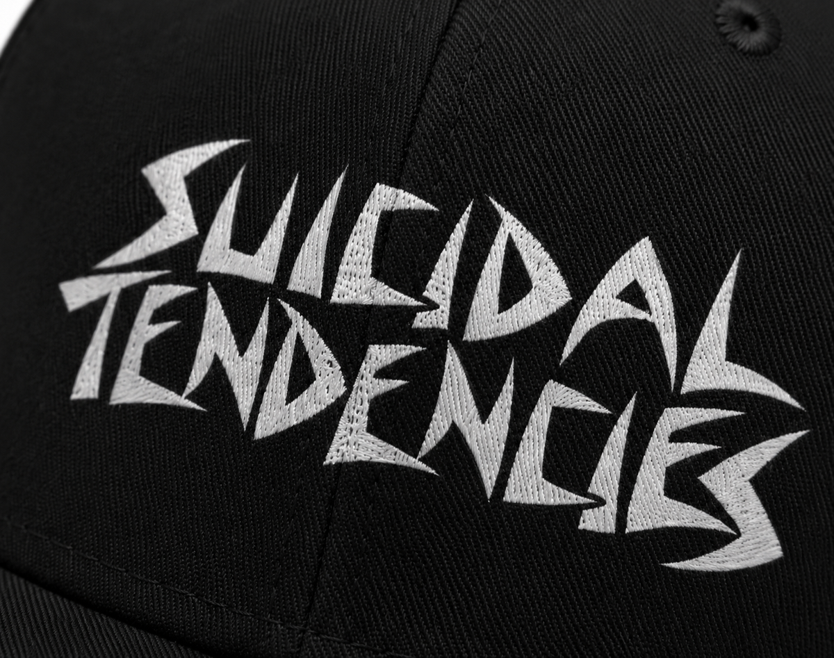 Suicidal Tendencies Unisex Snapback Cap With White Thrash Logo Design